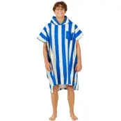 After Essentials Poncho Swim Club Stripes Blue