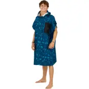 After Essentials Poncho Tech Pocket Blue Star