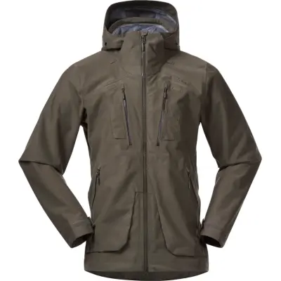 Bergans Unisex Hogna 3L Jacket Green Mud