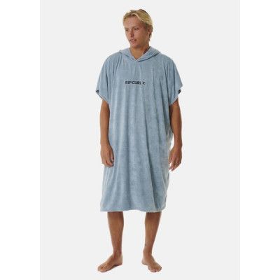 Brand Hooded Towel, Dusty Blue, Onesize,  Handdukar