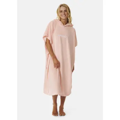 Classic Surf Hooded Towel, Peach, Onesize,  Handdukar