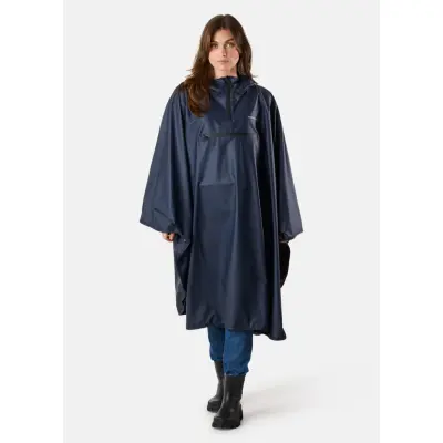 Koster Rain Poncho, Navy, Onesize,  Regnjackor