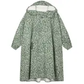PAIKKA Human Rain Poncho Green Leo One Size