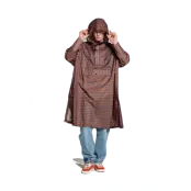 Rainkiss Poncho Breton Blue