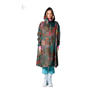 Rainkiss Poncho Digi Forest Camo