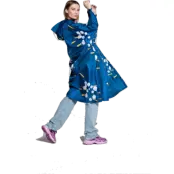 Rainkiss Poncho Japanese Blossom