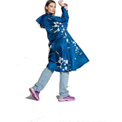 Rainkiss Poncho Japanese Blossom
