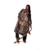 Rainkiss Poncho Tartan