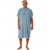 Rip Curl Brand Hooded Poncho Dusty Blue