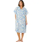 Rip Curl Women's Mixed Hooded Poncho Blissful Blue
