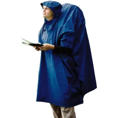 Sea to Summit Tarp Poncho Nylon Blue