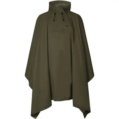 Seeland Taxus Rain Poncho Pine Green