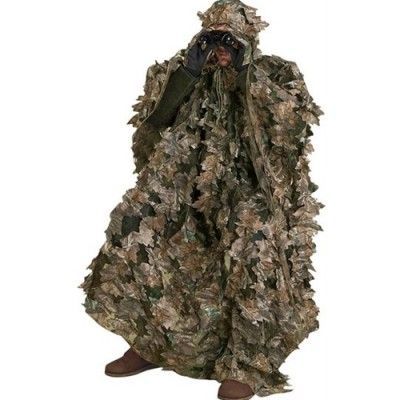 Swedteam Lövcamo-poncho Wood