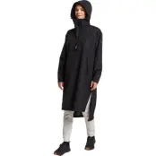 Tenson Unisex Drizzle Poncho Black
