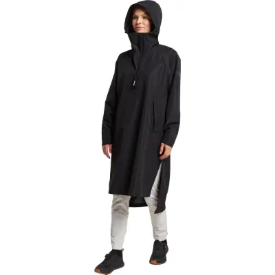 Tenson Unisex Drizzle Poncho Black