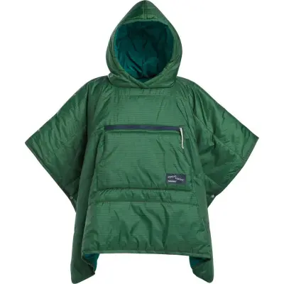 Therm-a-Rest Kid's Tar Honcho Poncho Green Print