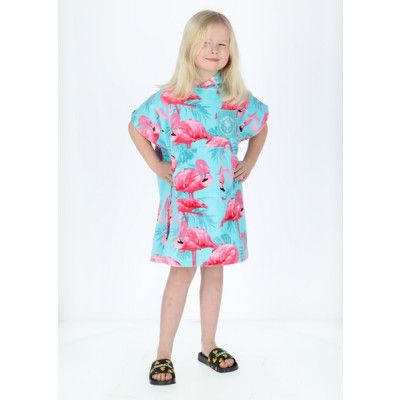 Tropical Beach Poncho Kids
