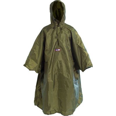 Helsport Unisex Poncho Medium Green