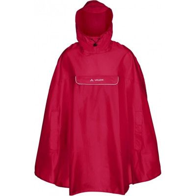 VAUDE Valdipino Poncho Indian Red