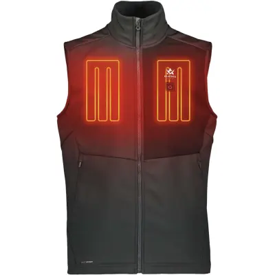 Alaska 1795 M's Heat System Vest Green/Black