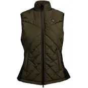 Back on Track W's Etna Heat Vest Green