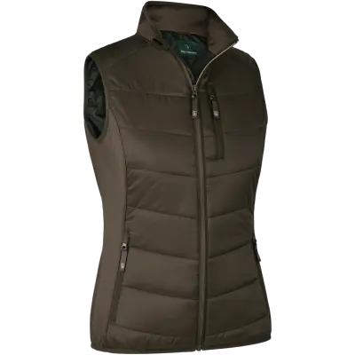 Deerhunter Lady Heat Padded Waistcoat Wood