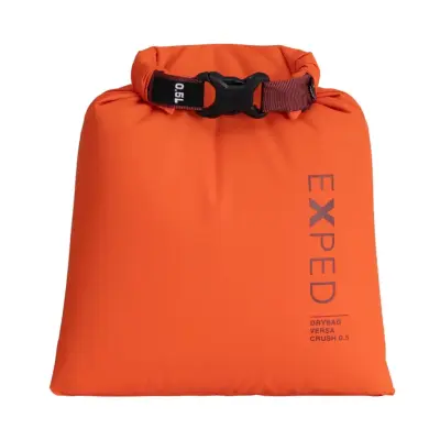 Exped Drybag Versa Crush flame 0.5L