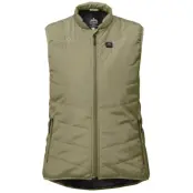 Heat Experience Heated Everyday Vest W's Lichen Green