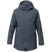 Heat Experience Heated Oslo Coat Womens Navy