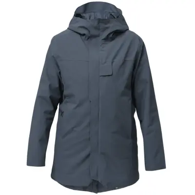 Heat Experience Heated Oslo Coat Womens Navy