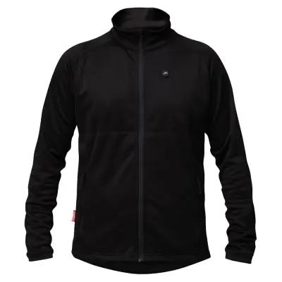 Heat Experience Heatx Heated Fleece Sweater Mens Black