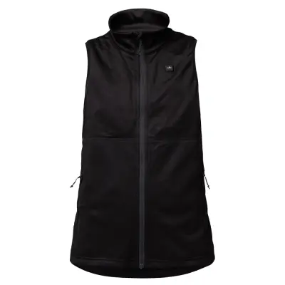 Heat Experience Heatx Heated Fleece Vest Womens Black