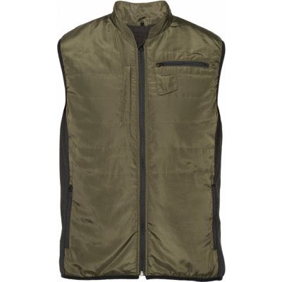 Heat Experience Men's Heated Hunt Vest Olive Green