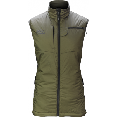 Heat Experience Women's Heated Hunt Vest Olive Green