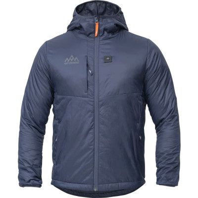 Heat Experience Men's HeatX Heated Hybrid Jacket Navy Blue