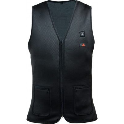 Avignon Unisex HEAT SecondSkin - Thin Heated Vest Basic Black