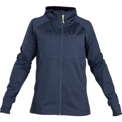 Heat Experience Women's Anyday Heated Zip Hoodie Navy/Blue