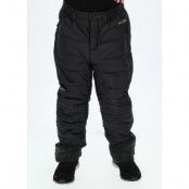 Östersund Warm Pants Jr, Black/Carbon Black, 130,  Regnbyxor
