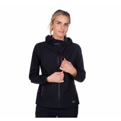 Multi Layer Stretch Rain Jacket W, Black, 42,  Regnjackor