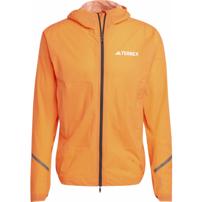 Adidas Men's Terrex Xperior 2.5L Light RAIN.RDY Jacket Semi Impact Orange
