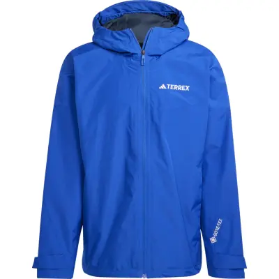 Adidas Men's Terrex Xperior 2L Gore-Tex Performance Jacket Semi Lucid Blue