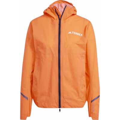 Adidas Women's Terrex Xperior 2.5L Light RAIN.RDY Jacket Semi Impact Orange