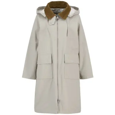 Barbour W's Jema Showerproof Jacket Light Sand