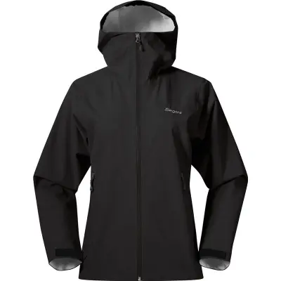 Bergans Essentials 2.5L Shell Jacket Women Black Black S