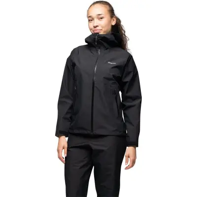 Bergans Essentials 2.5L Shell Jacket Women Black - L