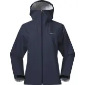 Bergans Essentials 2.5L Shell Jacket Women Navy Blue Navy Blue S