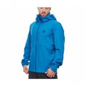 Black Diamond Fineline Stretch Rain Shell Jacket Men Kingfisher