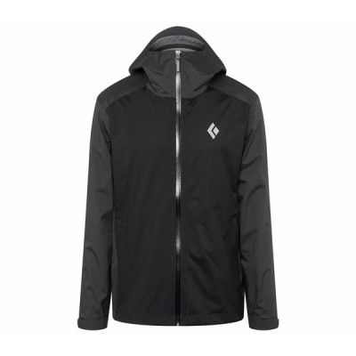 Black Diamond M Stormline Stretch Rain Shell Black/Carbon