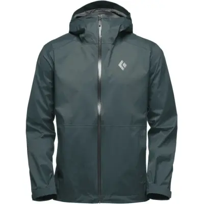 Black Diamond M's Stormline Stretch Rain Shell Deep Forest