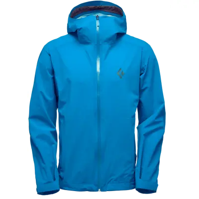 Black Diamond M's Stormline Stretch Rain Shell Kingfisher